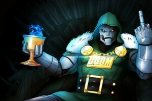 dölja, Kopp, undergång, gest, Marvel Comics, mask, victor von doom, skurk