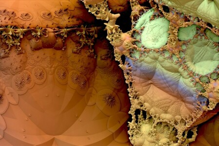 abstraction, background, form, fractal, texture