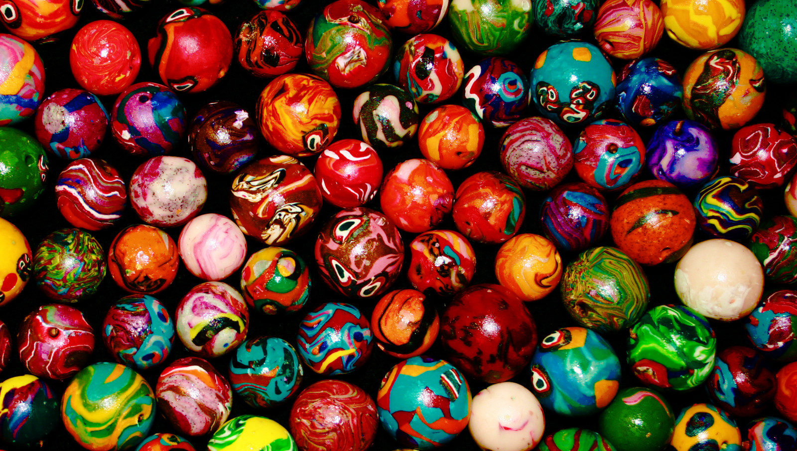 des balles, coloré, Couleur, Palette