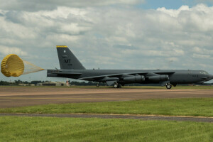 B-52H, Boeing, Bomber, Schwer, Fallschirm, STRATO Festung