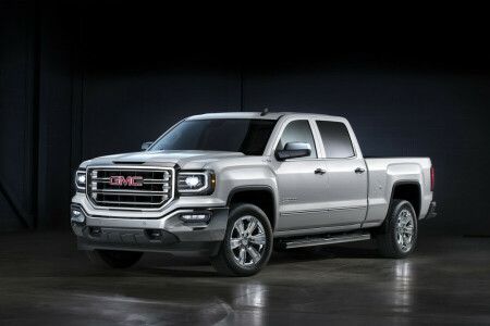 2015, Crew Cab, GMC, pickup, Sierra