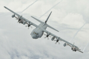 C-130J, F-35B, Fighters, Militair vervoer, Super Hercules, het vliegtuig, de lucht