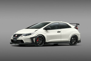 burgerlijk, Civici, Honda, Mugen, Type R, wit