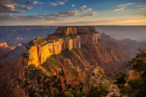 AZ, montagnes, la nature, rochers, Le grand Canyon, Etats-Unis