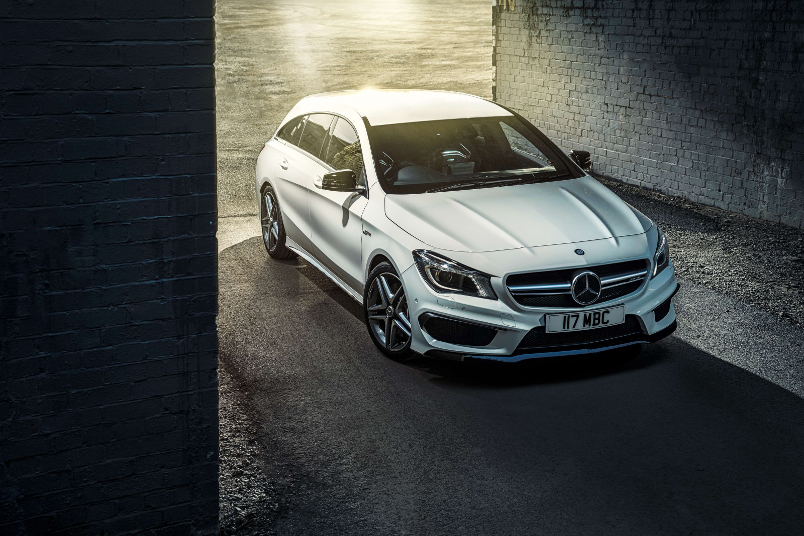 Mercedes, AMG, 2015, Cla 45, UK-spec, x117, Střelecká brzda