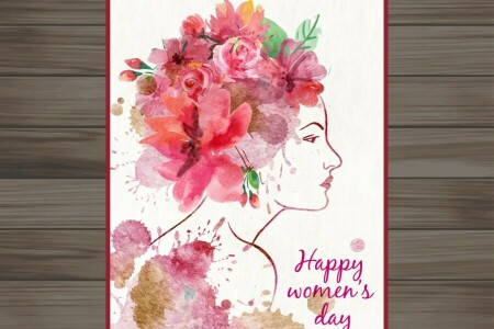 día, flores, marzo, De las mujeres