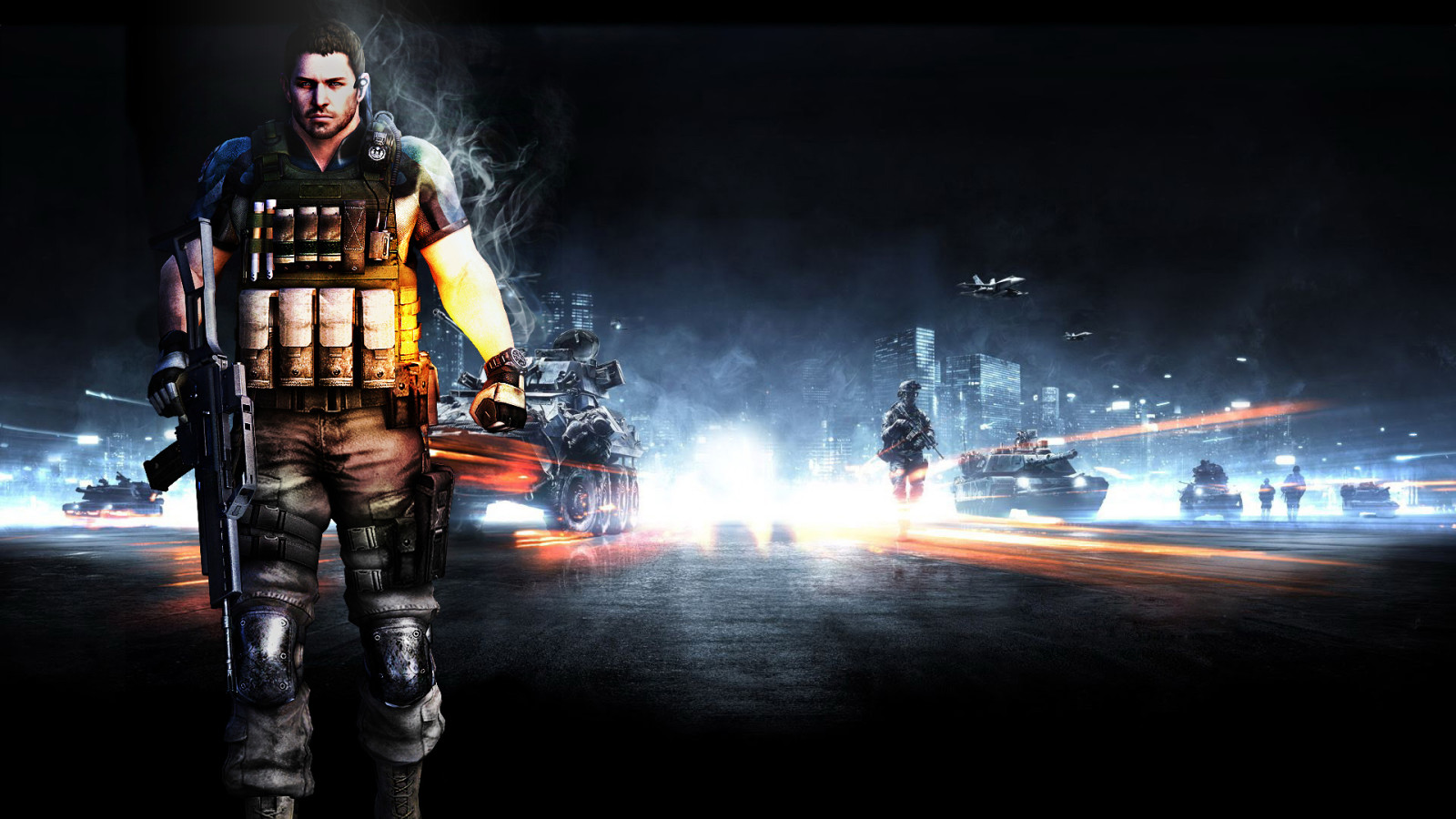 vapen, Maskin, Chris Redfield