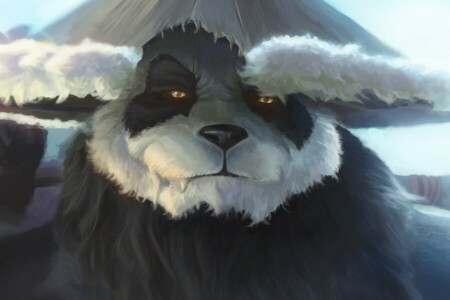 Kunst, Mists of Pandaria, Panda, Warcraft, World Of Warcraft, BEEINDRUCKEND