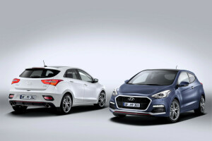 2015, voitures, hyundai, i30 Turbo, photo, deux