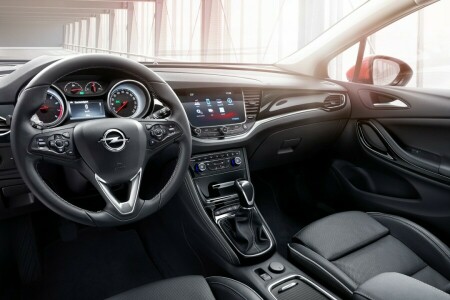 2015, Astra, dashboard, interior, Opel, salon, The wheel, torpedo