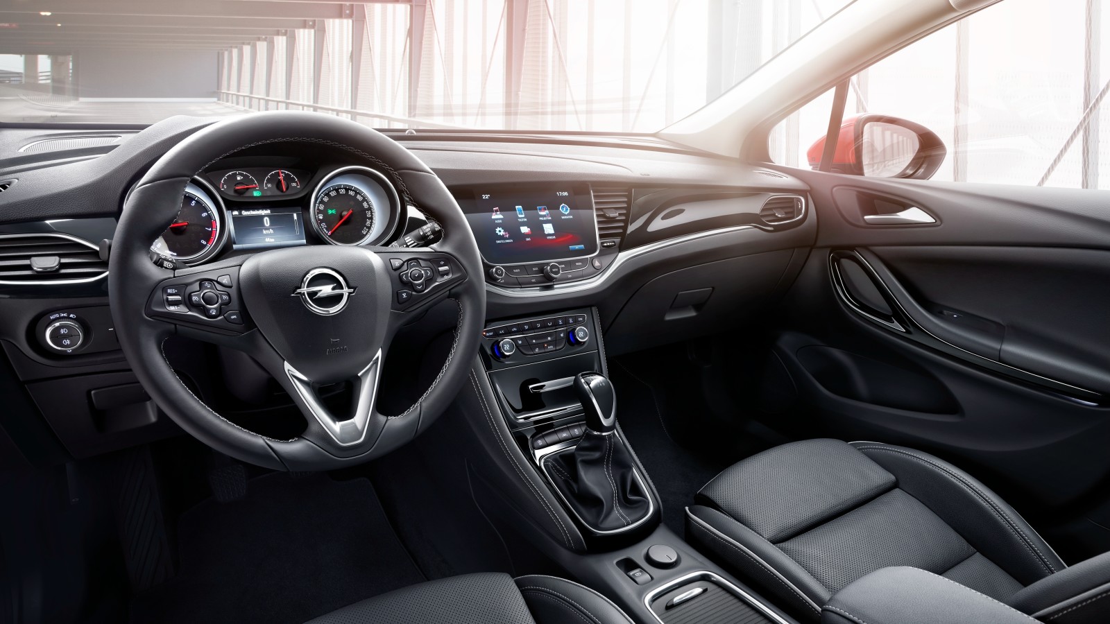 interior, La rueda, Opel, torpedo, salón, Astra, 2015, tablero