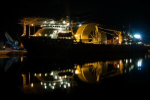 Yachthafen, Nacht, Schiff, Unterwasser 7