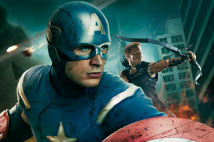 Arquero, Capitan America, Chris Evans, Clint Barton, cómic, disfraz, Ficción, Hawkeye