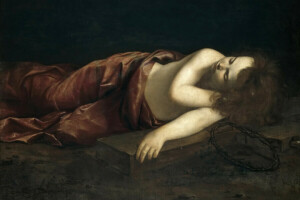 historia, Mitologia, Orazio Gentileschi, obrazek, religia, Sleep Young Jesus