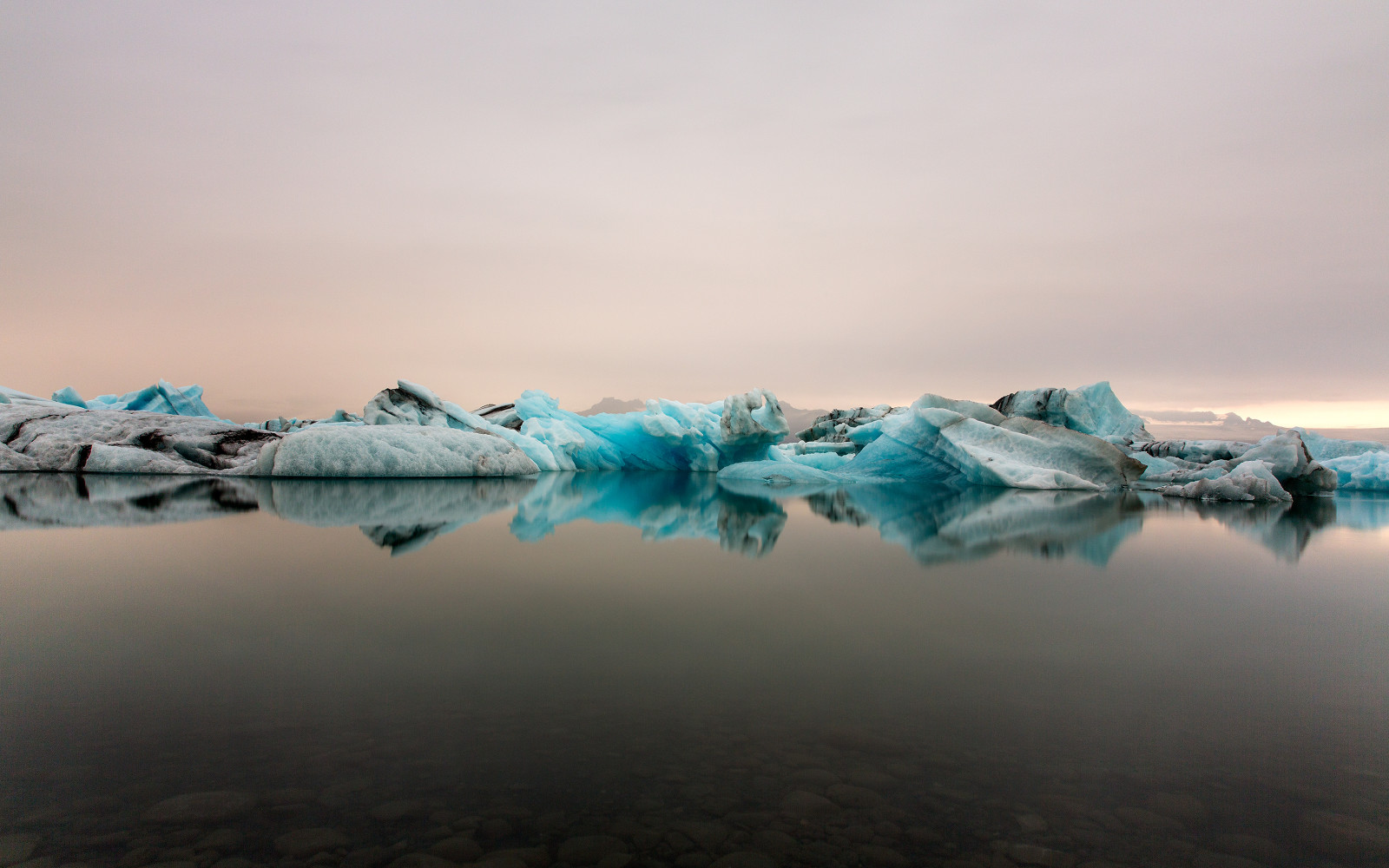 snö, natur, is, landskap, Havet, Island, isberg