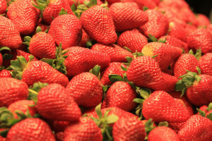 berries, macro, strawberry