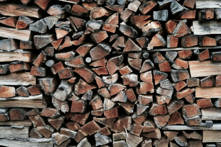 achtergrond, firewoods, hout