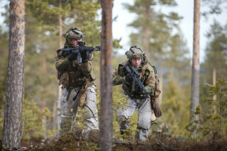 Army, Soldater, våpen