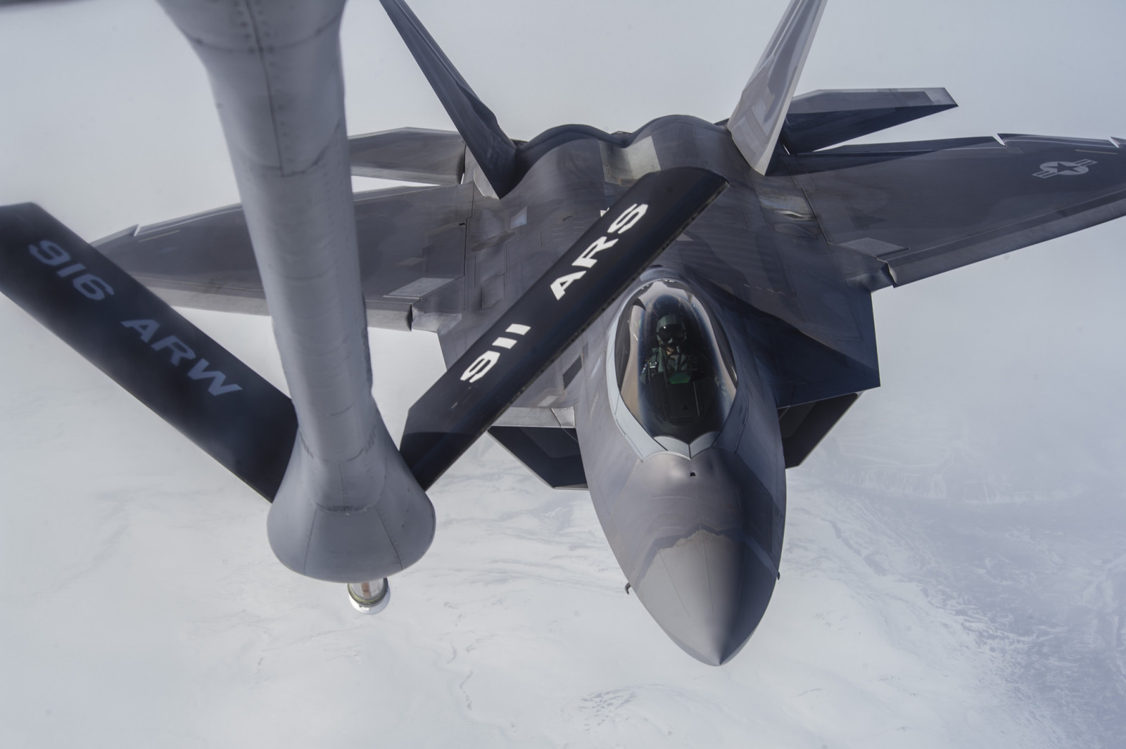 Fighter, Raptor, Multipurpose, F-22, optankning