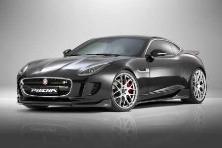 2015, cupê, F-Type R, Jaguar, Piecha Design, Super-carro