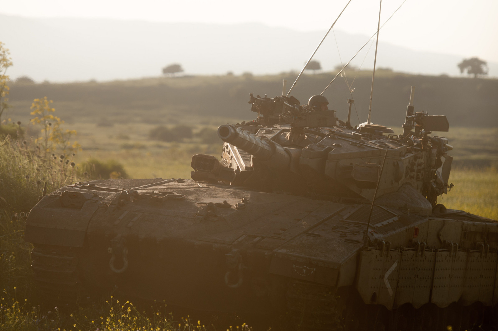 réservoir, Israël, combat, Merkava, principale, Merkava-IIID