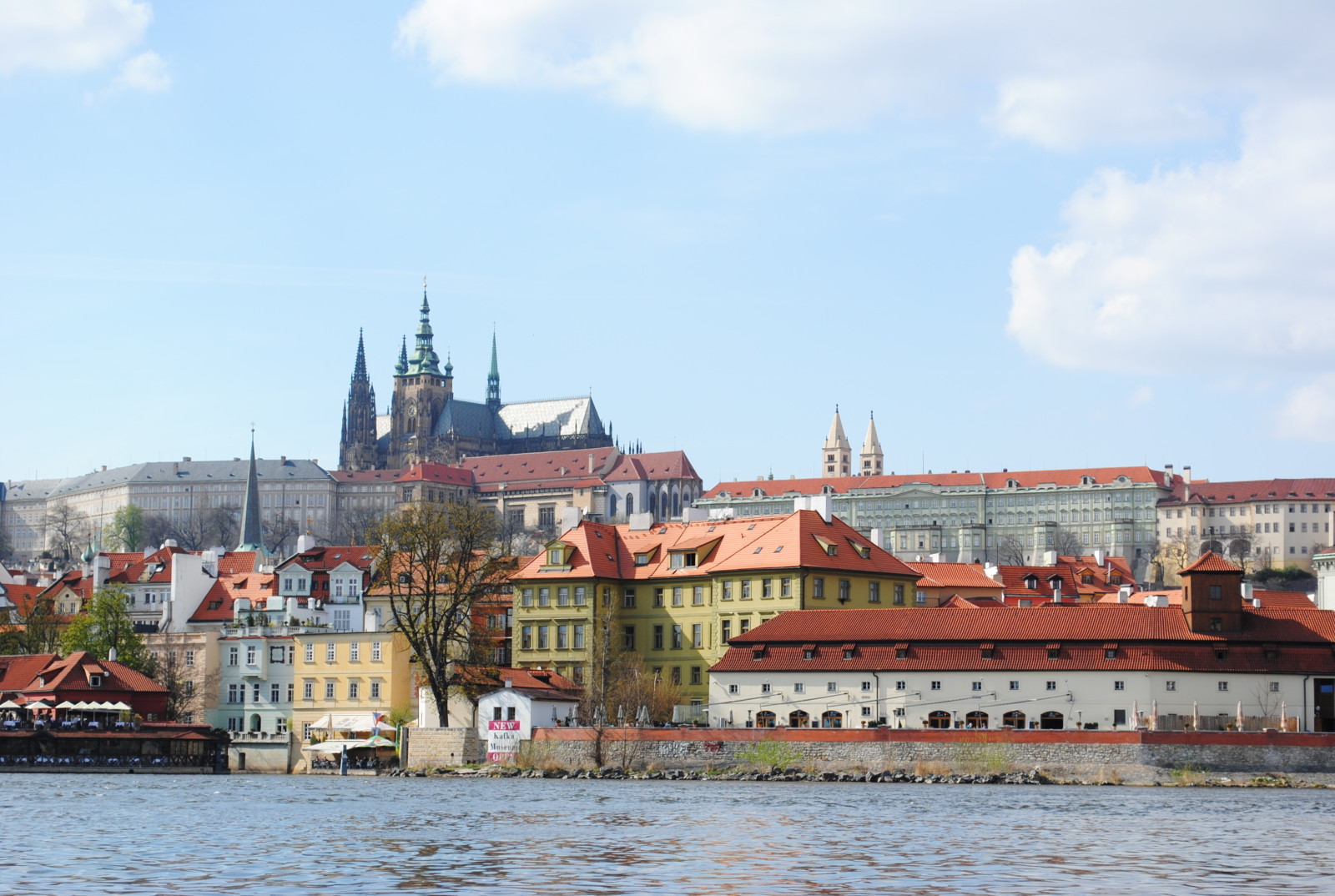 de stad, Praag, Vltava