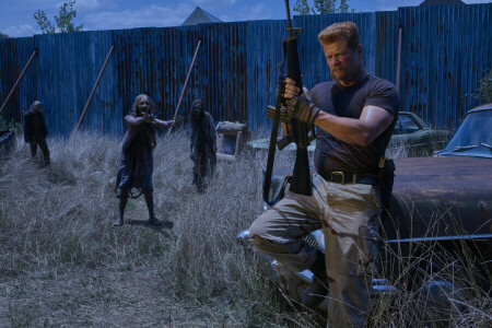 Abraão, Michael Cudlitz, Os mortos que caminham