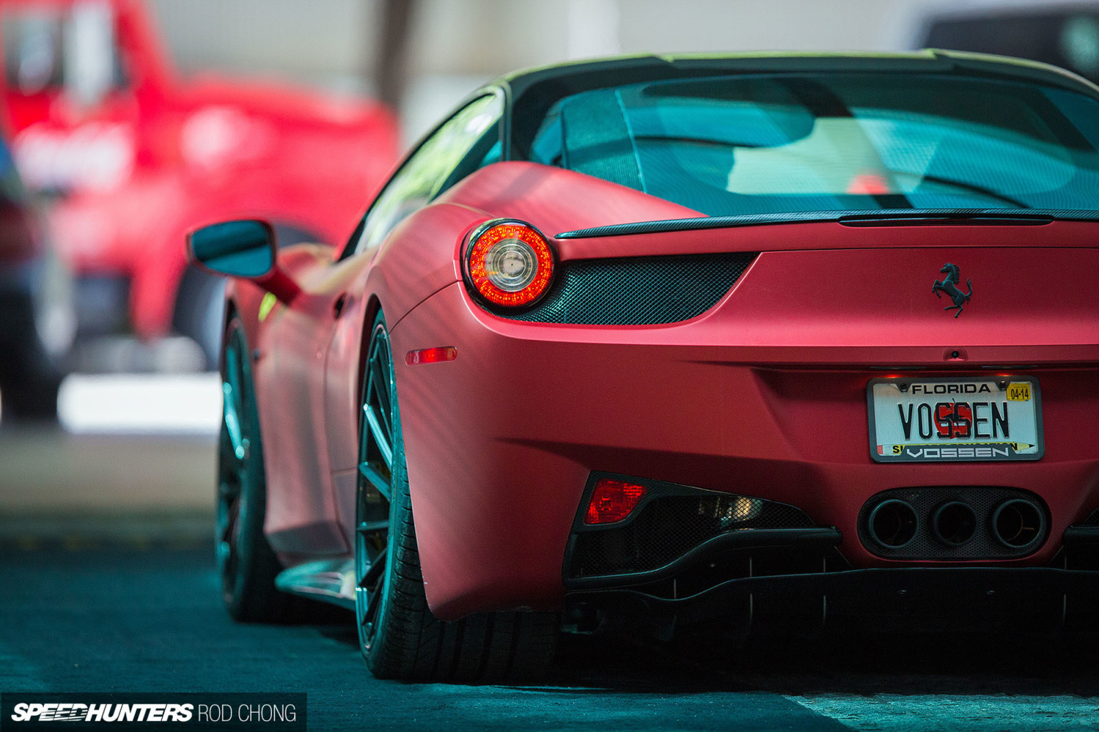 ferrari, auto, Machine, drives, wielen, 2015, voeden, Vossen Wheels