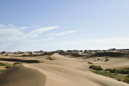 dunes, nature, sand