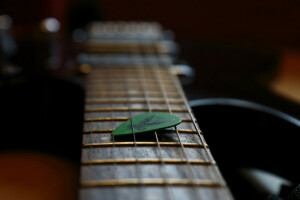 guitarra, macro, Música