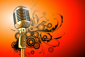 microphone, sounds, Vector