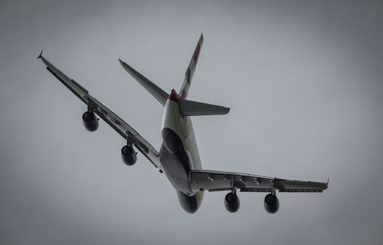 el avión, Widebody, CHORRO, Airbus A380, dos pisos