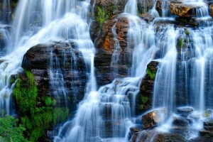 Бразилия, Goias, камень, водопад