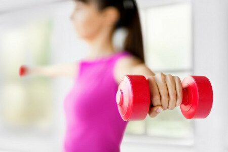 gantere, fitness, Instruire