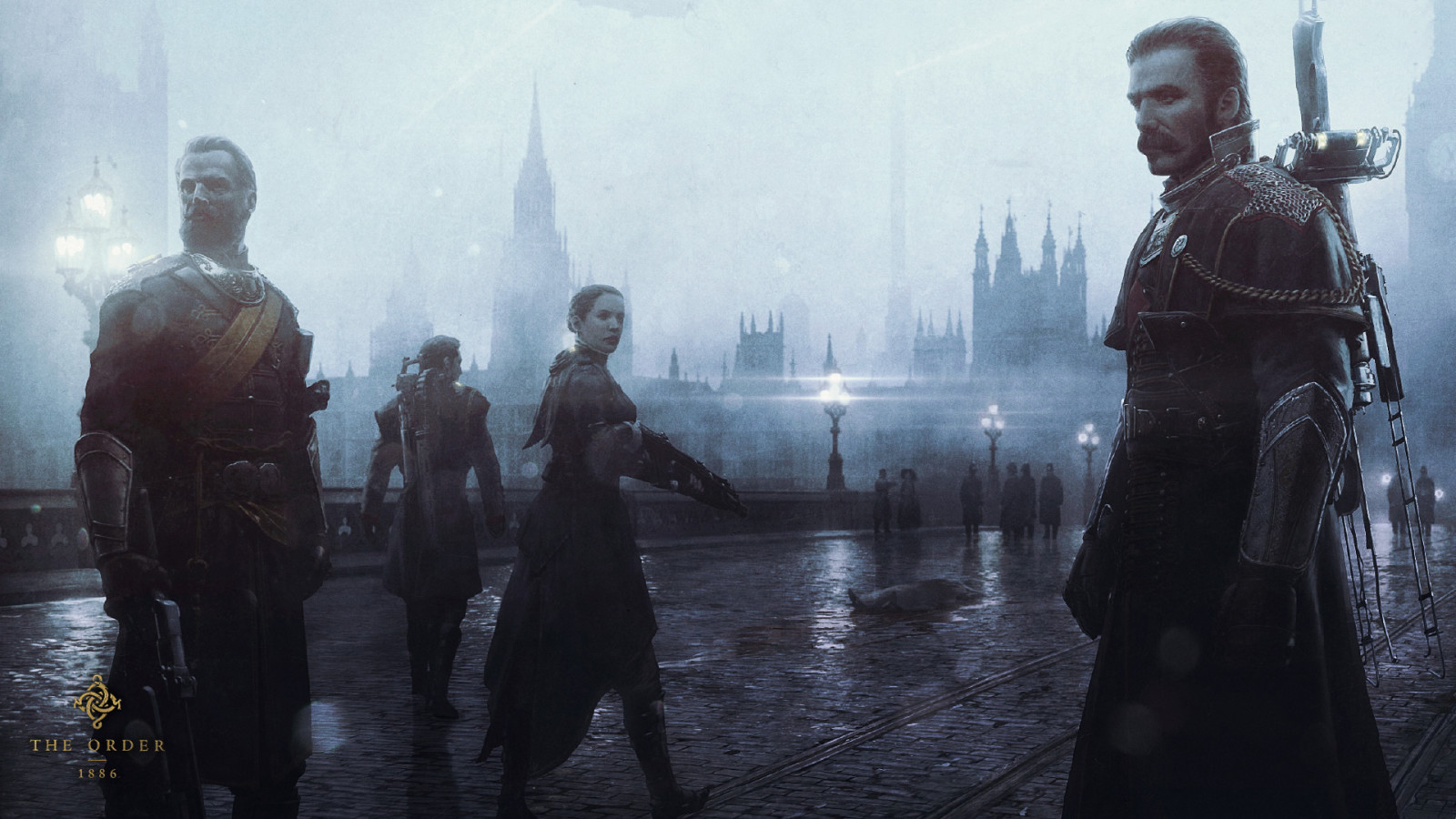 ponte, nebbia, PlayStation 4, Londra, steampunk, PS4, Pronto all'alba, L'ordine: 1886