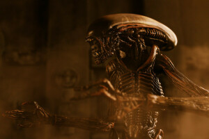 alien, figurine, Stranger, THING, toy, Xenomorph