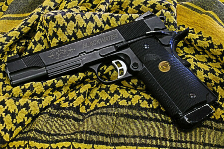 1911, pistol, våben