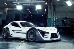 felino cb7, supercar, bílý