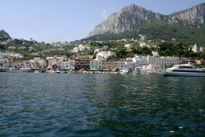 capri, les, Domov, Taliansko, hory, príroda, fotografie, more