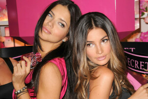 Adriana Lima, Lily Aldridge, Guarda, modello, Mostrare, il segreto di Victoria