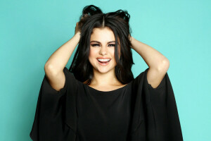 brunette, se, Selena gomez, sanger