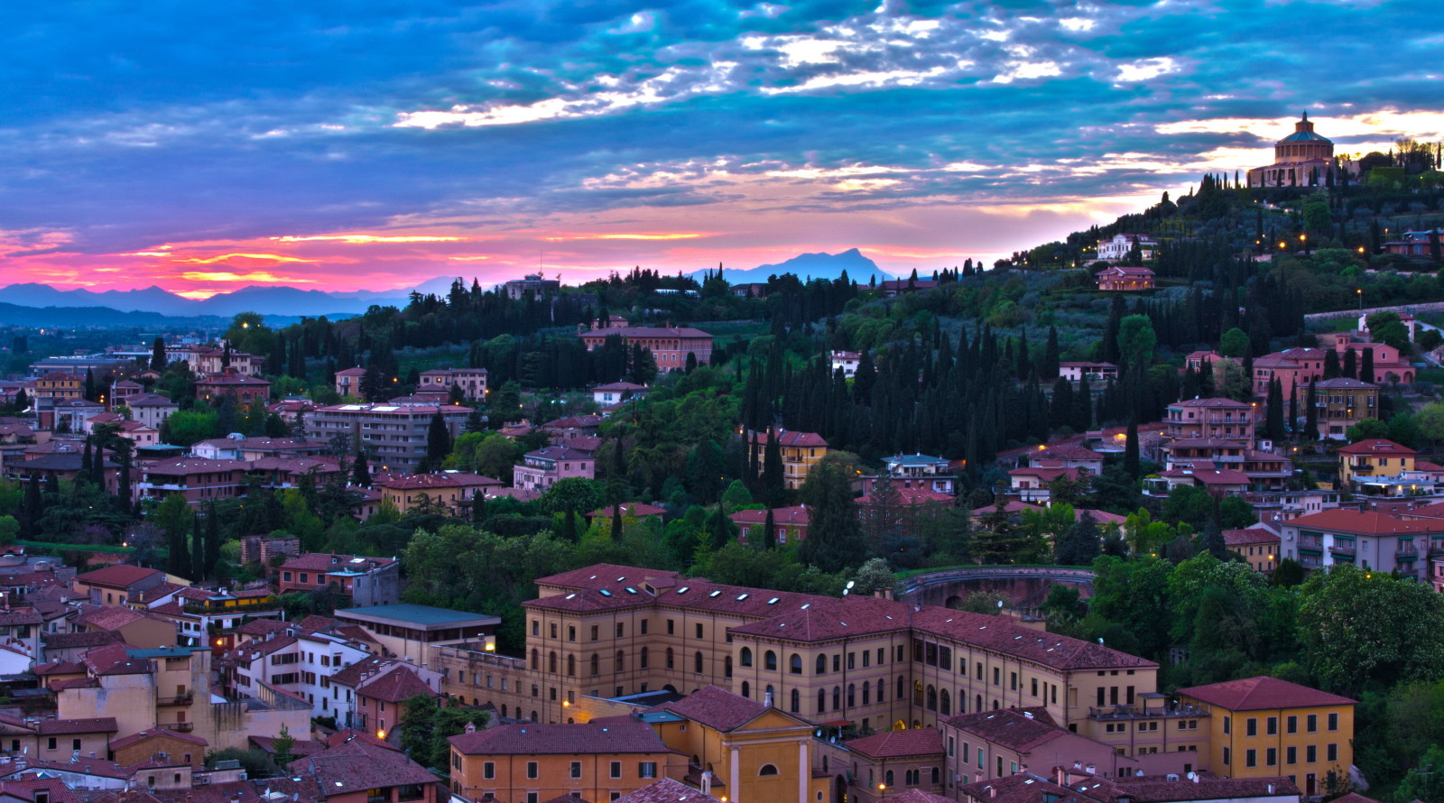 mesto, Domov, Taliansko, fotografie, verona, Trento, Borgo