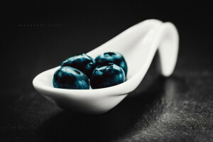 Björn Wunderlich, blueberries, Macro., photographer