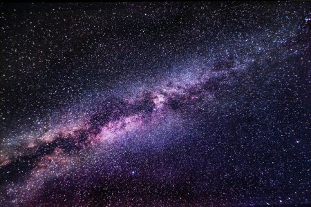 space, stars, the milky way