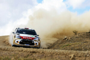 Citroen, day, DS3, Dust, heat, Machine, Rally, skid