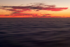 Big Sur, Californië, wolken, landschap