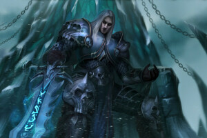 Arthas, Arthas Menethil, jäädytetty valtaistuin, Warcraft, World of Warcraft, VAU