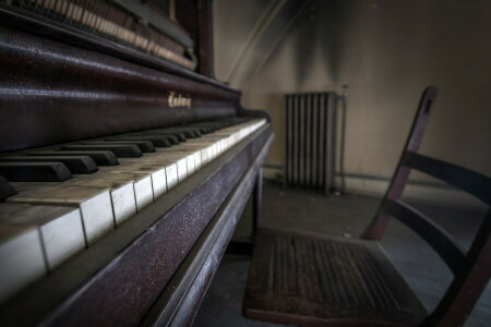 macro, Muziek, piano