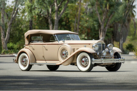 1932, Packard, Sport Phaeton, Tvillingsex