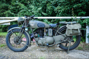 Matchless G3, Militaire, Seconde, Fois, Guerre, Monde